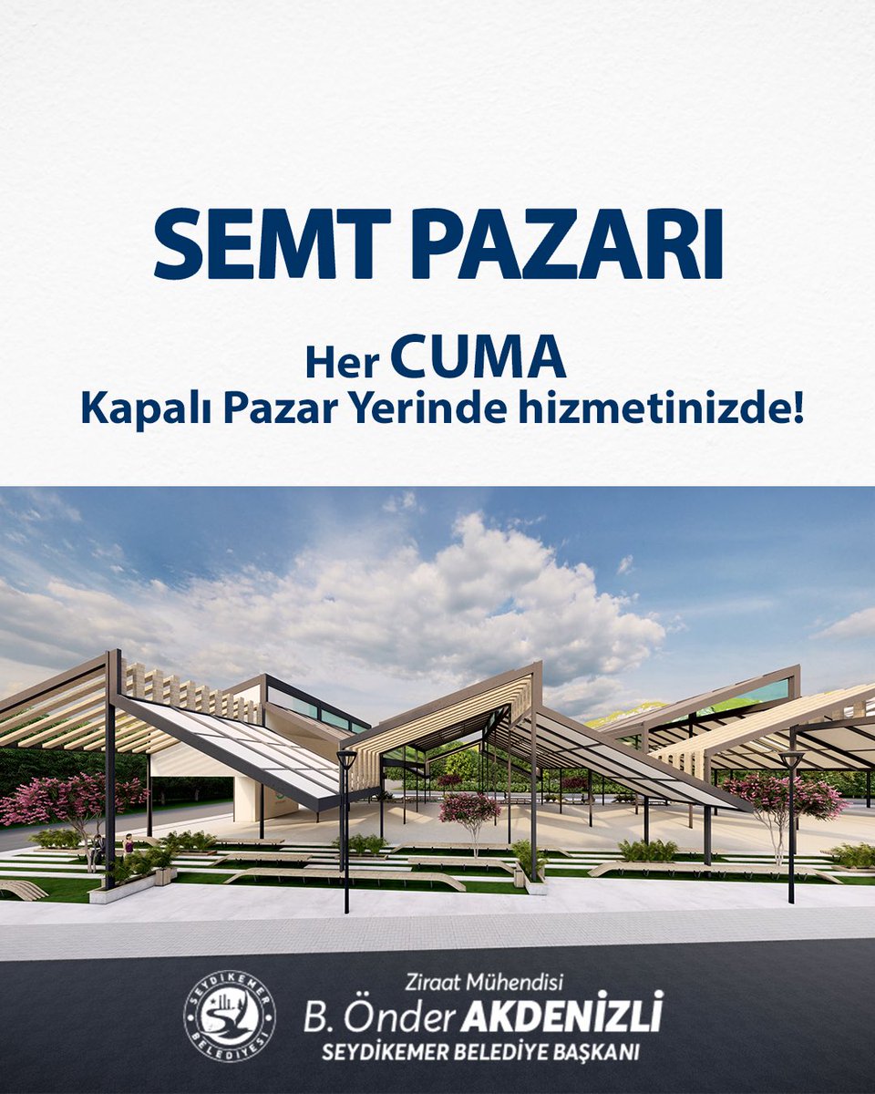 Seydikemer'de Cuma Pazarı Yerel Üreticiyi Destekliyor