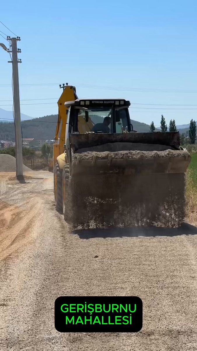 Seydikemer'de Gerişburnu Mahallesi'ne Parke Yol Döşeme Çalışması Tamamlandı