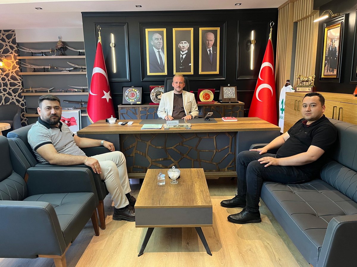 MHP Muğla İl Başkanlığı'na Dalaman İlçe Ziyareti