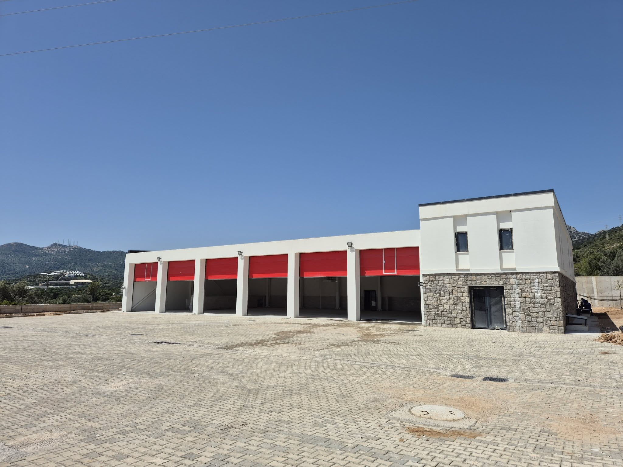Bodrum Ortakent'te Yeni İtfaiye Binası Hizmete Girdi