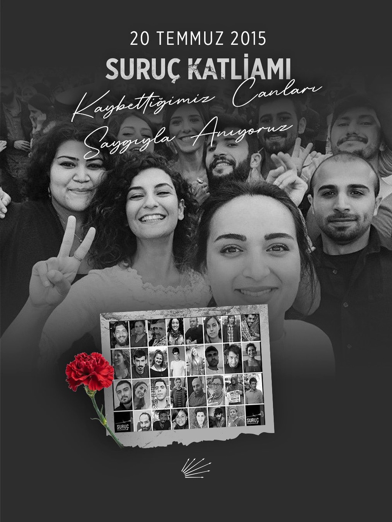 CHP Muğla'dan Suruç Katliamı Anması