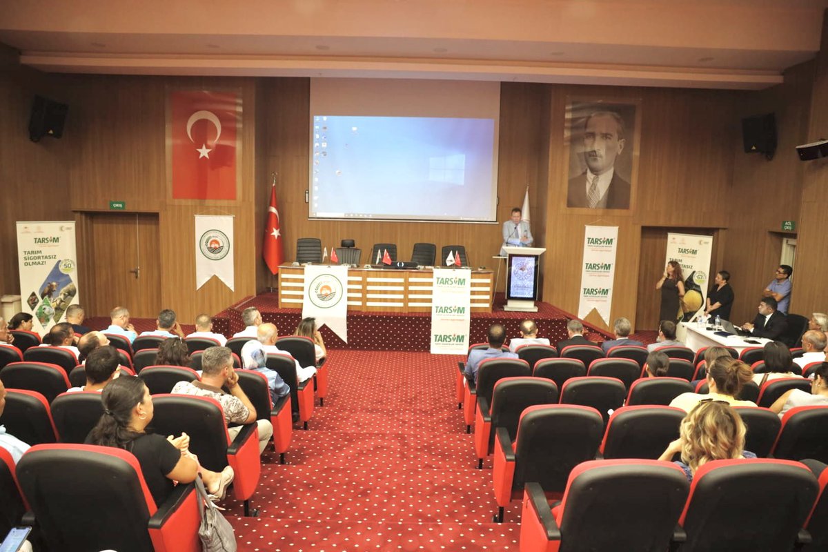 Muğla'da Tarım Sigortaları ve Afet Takip Sistemi Değerlendirildi
