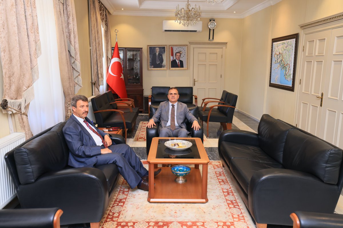 Muğla Milletvekili Mehmet Erdoğan, Vali Dr. İdris Akbıyık'ı Ziyaret Etti