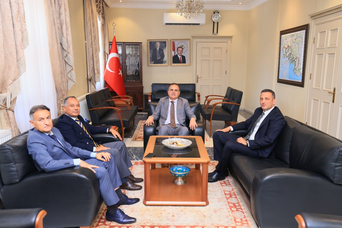 Muğla Valisi Akbıyık'a Fethiye Cumhuriyet Başsavcısından Ziyaret