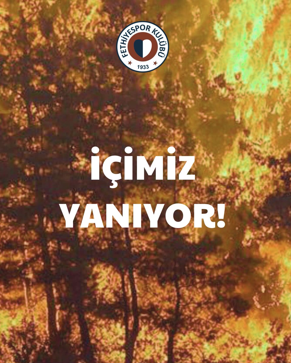 Fethiye'de Yangın Söndürme Çalışmaları Sürerken Ülke Geneli Alarmda