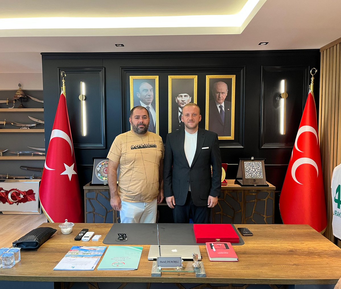MHP Ankara Bala Belediye Meclis Üyesi Demirel'i Ziyaret Etti