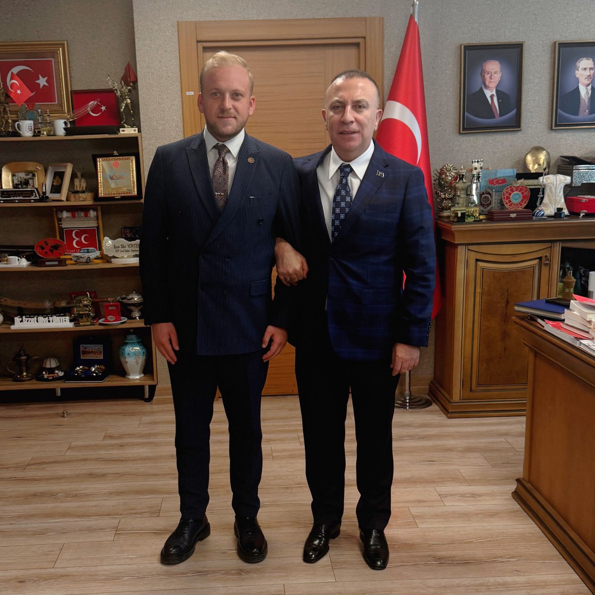 MHP Muğla Heyeti, Genel Başkan Yardımcısı Yönter'i Ankara'da Ziyaret Etti
