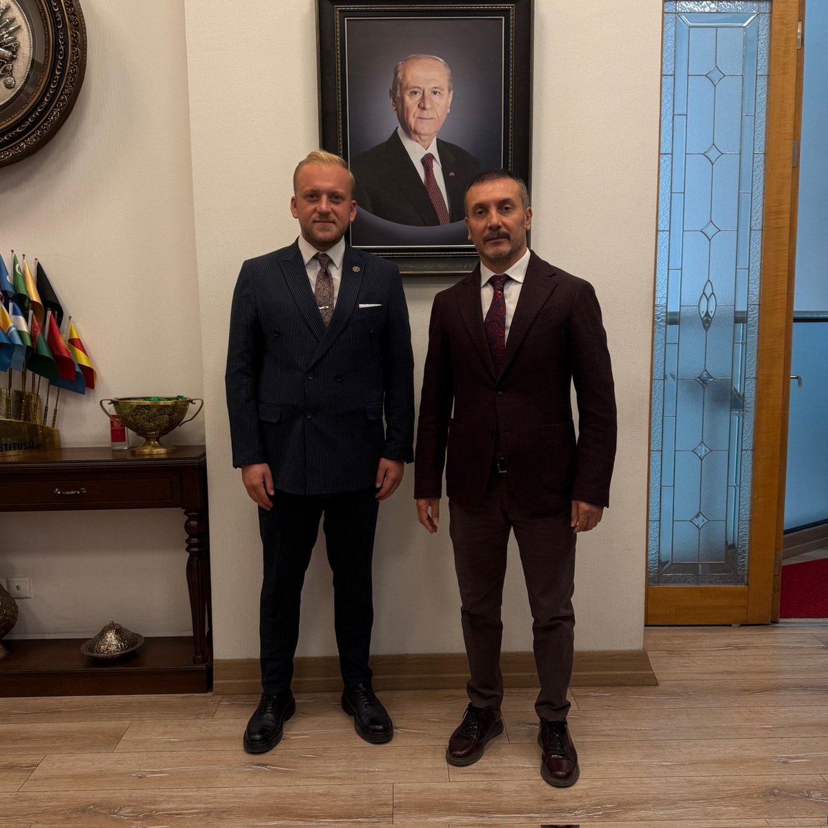 MHP Muğla İl Başkanı, Devlet Bahçeli'nin Özel Kalem Müdürü'nü Ziyaret Etti