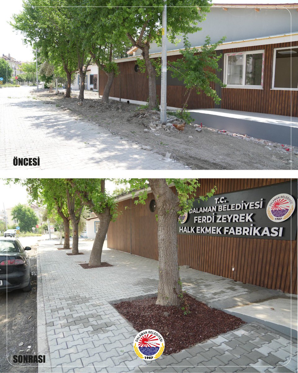 Dalaman'da Kaldırım Yenileme Çalışmaları Devam Ediyor