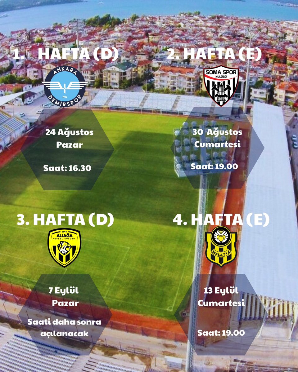 Fethiyespor'un 2025-2026 Sezonu Nesine 2. Lig Kırmızı Grup Programı Yayınlandı