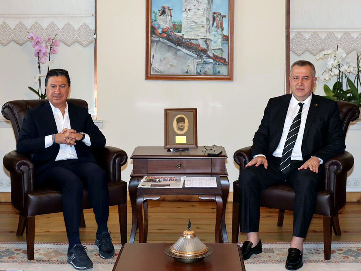 Fethiye Ticaret ve Sanayi Odası Başkanı Aras'ı Ziyaret Etti