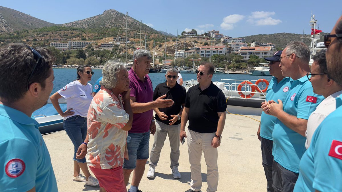Muğla'da Balıkçı Barınaklarında Kontrol: Datça'da Denetimler Aralıksız Sürüyor
