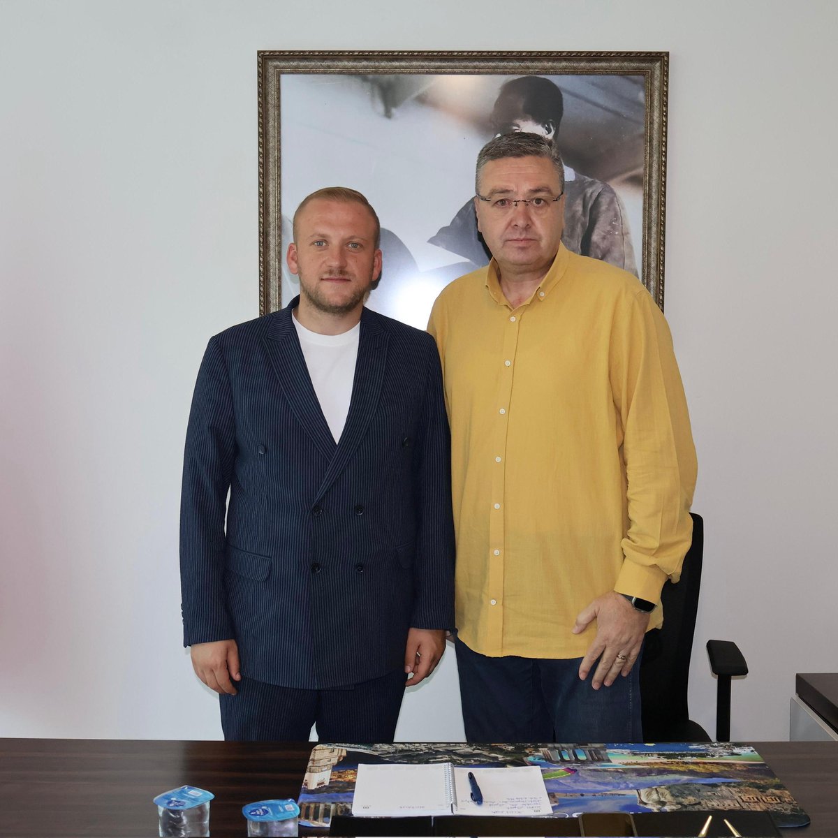 MHP Muğla İl Başkanlığı, Muğla Büyükşehir Gazeteciler Cemiyeti'ni Ziyaret Etti