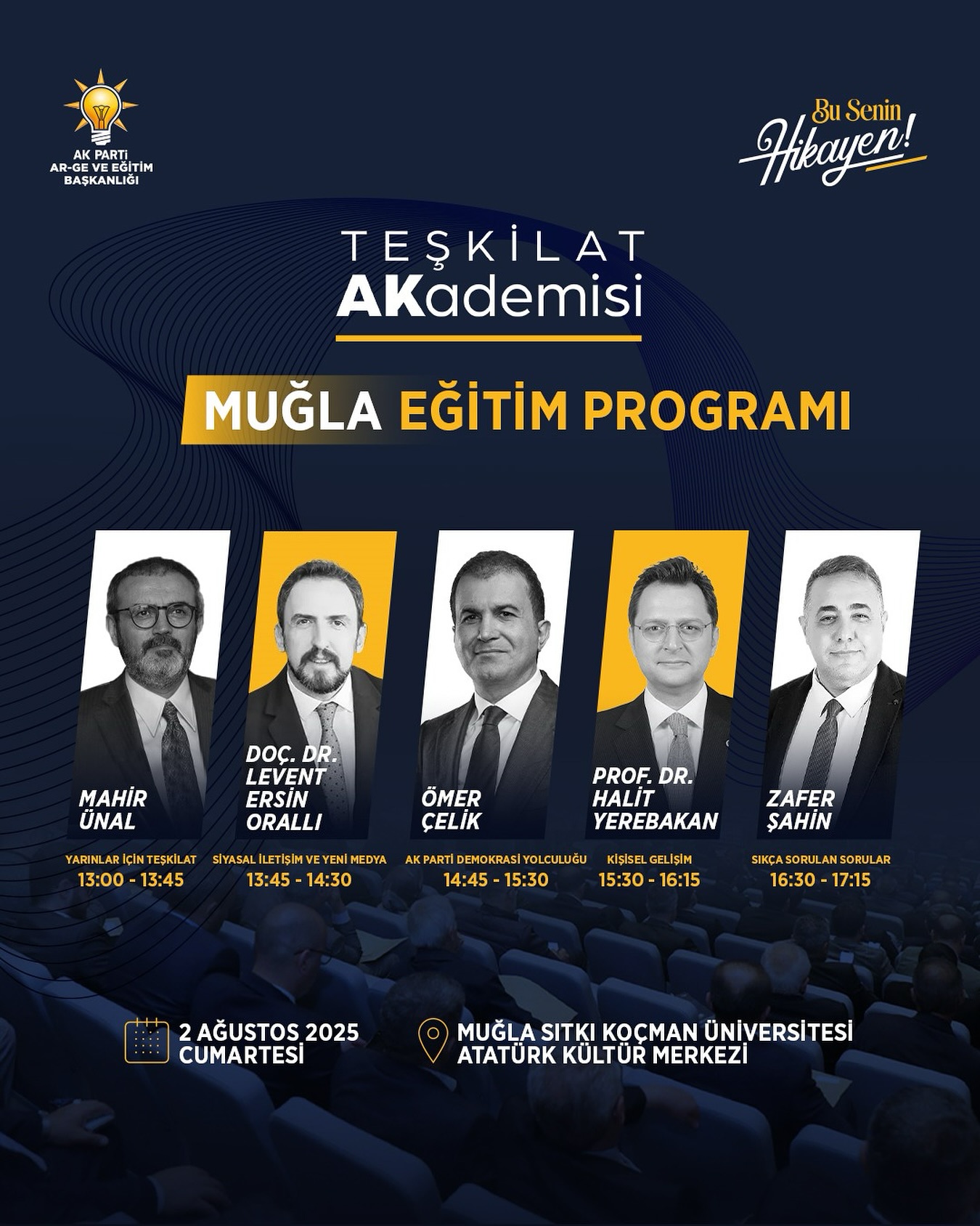 AK Parti Muğla'da Teşkilat Akademisi Eğitimi Başladı
