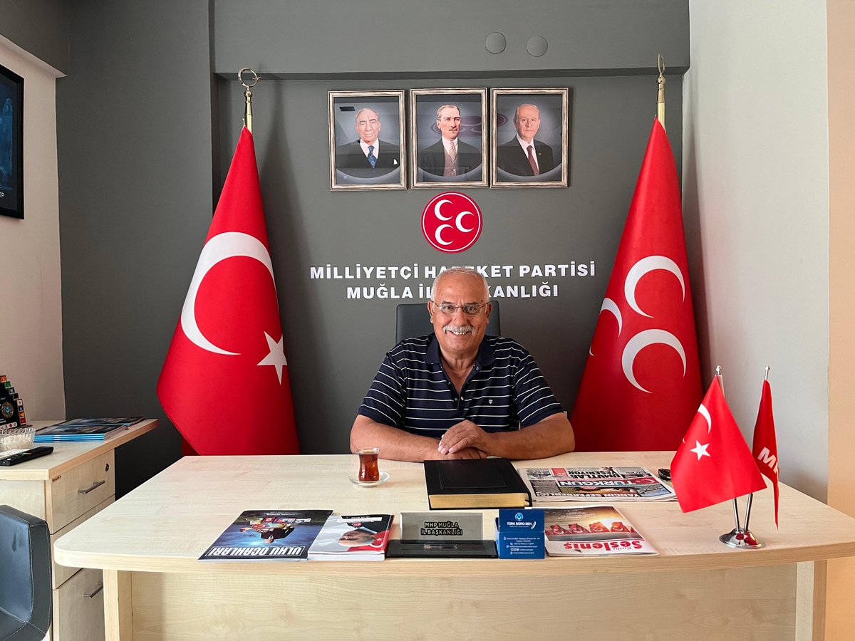 MHP Muğla İl Başkanlığı'nda Nöbetçi Başkan