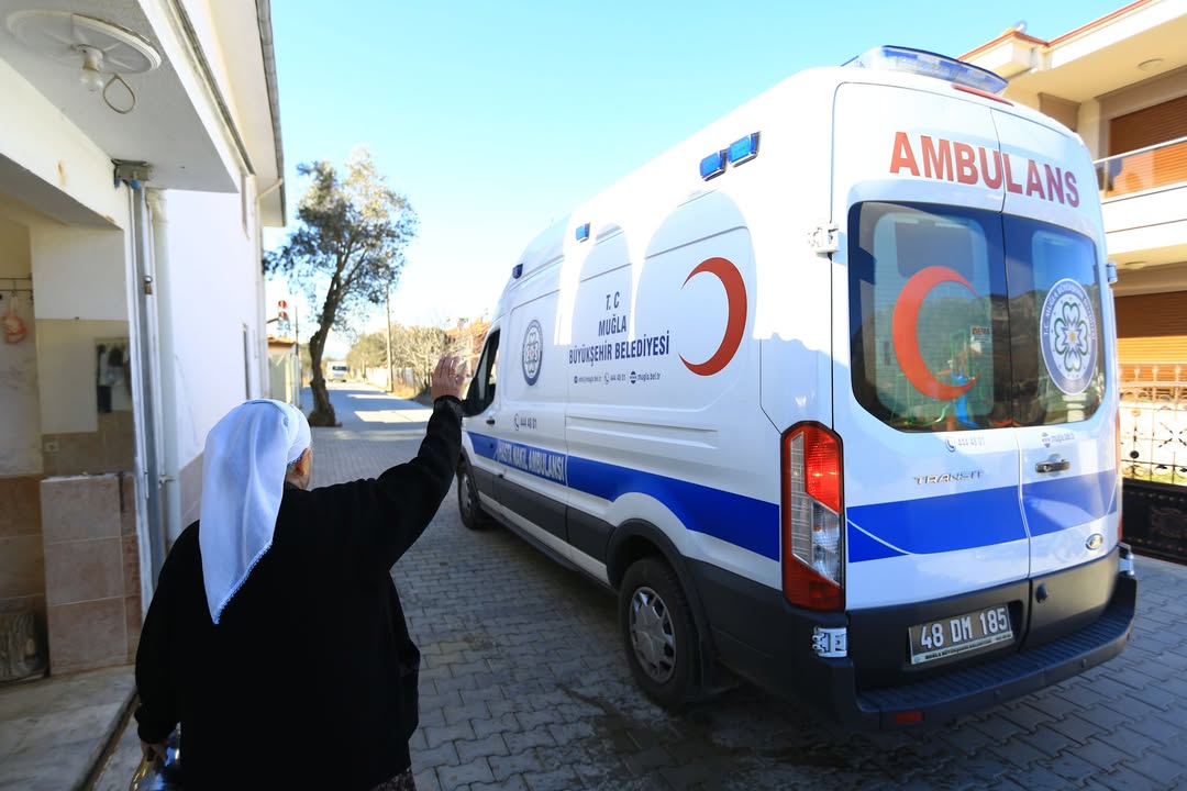 Muğla'da Hasta ve Engelli Nakil Hizmetiyle 21 Bin 489 Vatandaşa Ulaşıldı