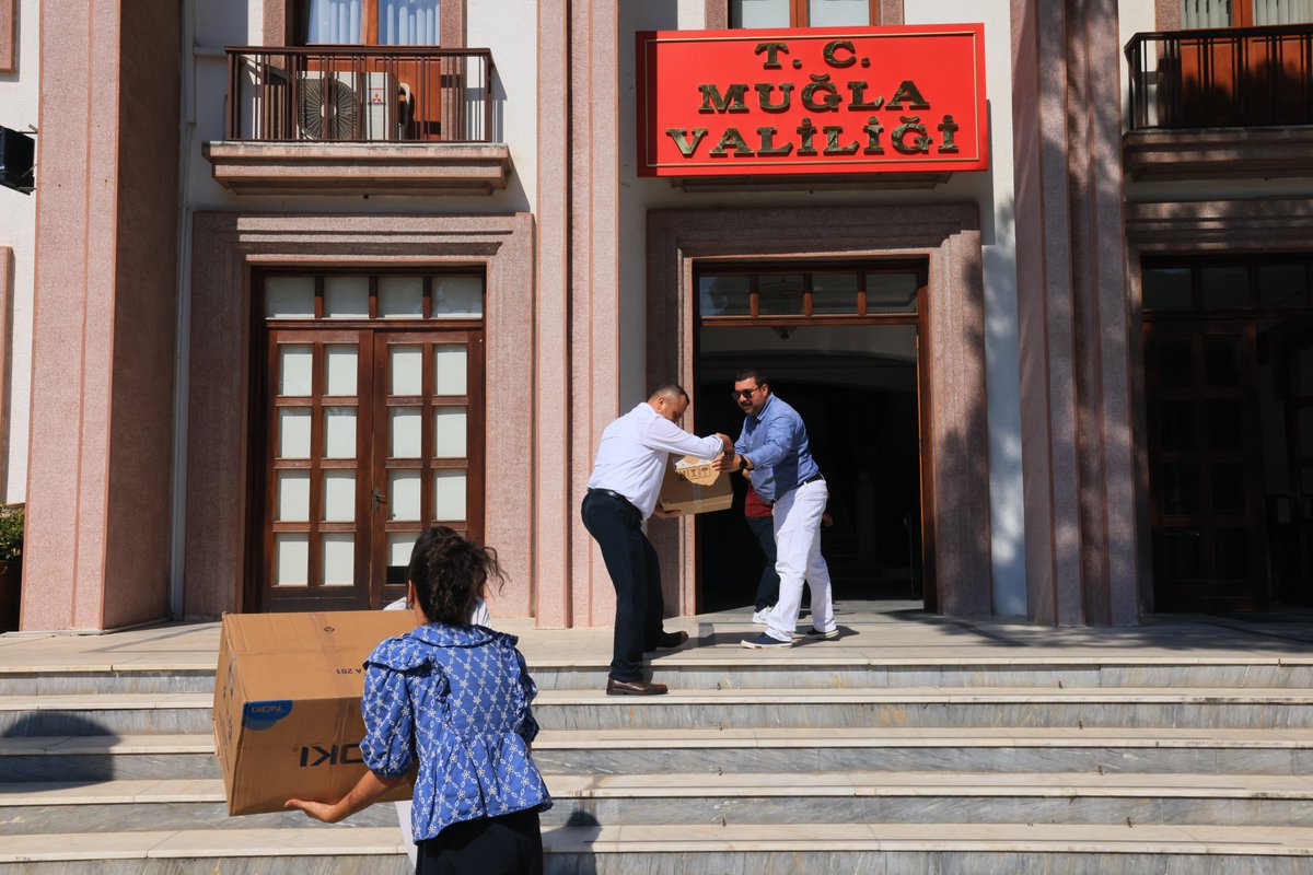 Muğla Valiliği'nde Yangın Tatbikatı Düzenlendi