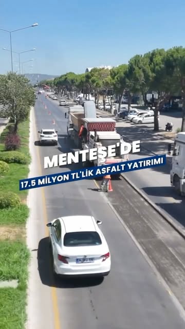 Muğla Menteşe'de Asfalt Yenileme Çalışmaları Başladı