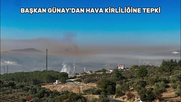 Yatağan'da Termik Santralden Yükselen Siyah Dumanlar Tepkilere Neden Oldu