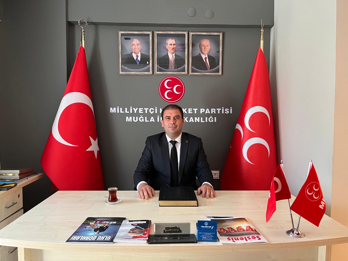 MHP Muğla İl Başkanlığı'nda Nöbet Duruşu