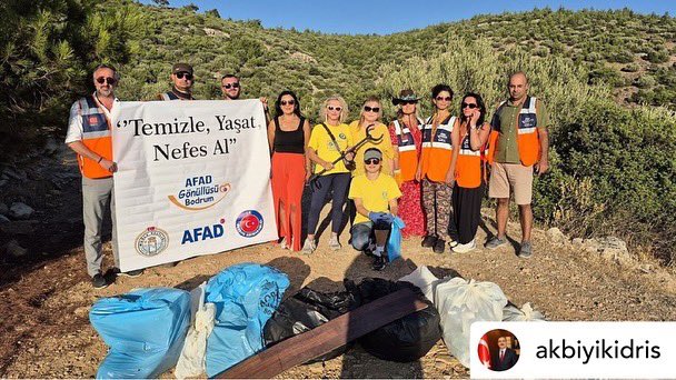 Bodrum'da Antik Kent Yanında Çevre Temizliği Çalışmaları Tamamlandı