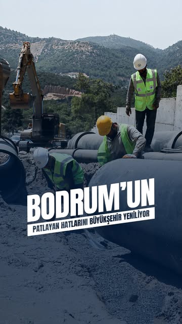 Bodrum'da İçme Suyu Altyapısı Güçleniyor: Büyükşehir Belediyesi Hızla Çalışıyor