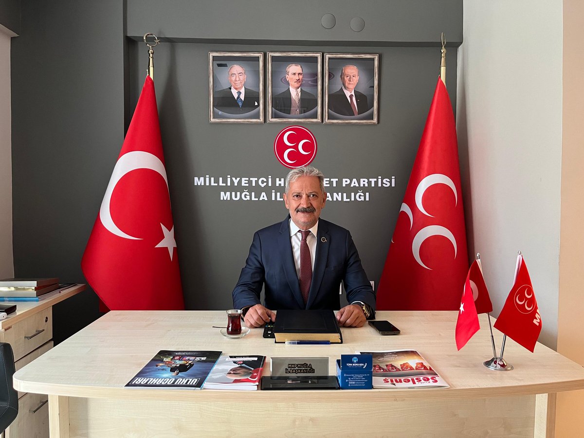 MHP Muğla İl Başkanlığı'nda Nöbet Duruşu