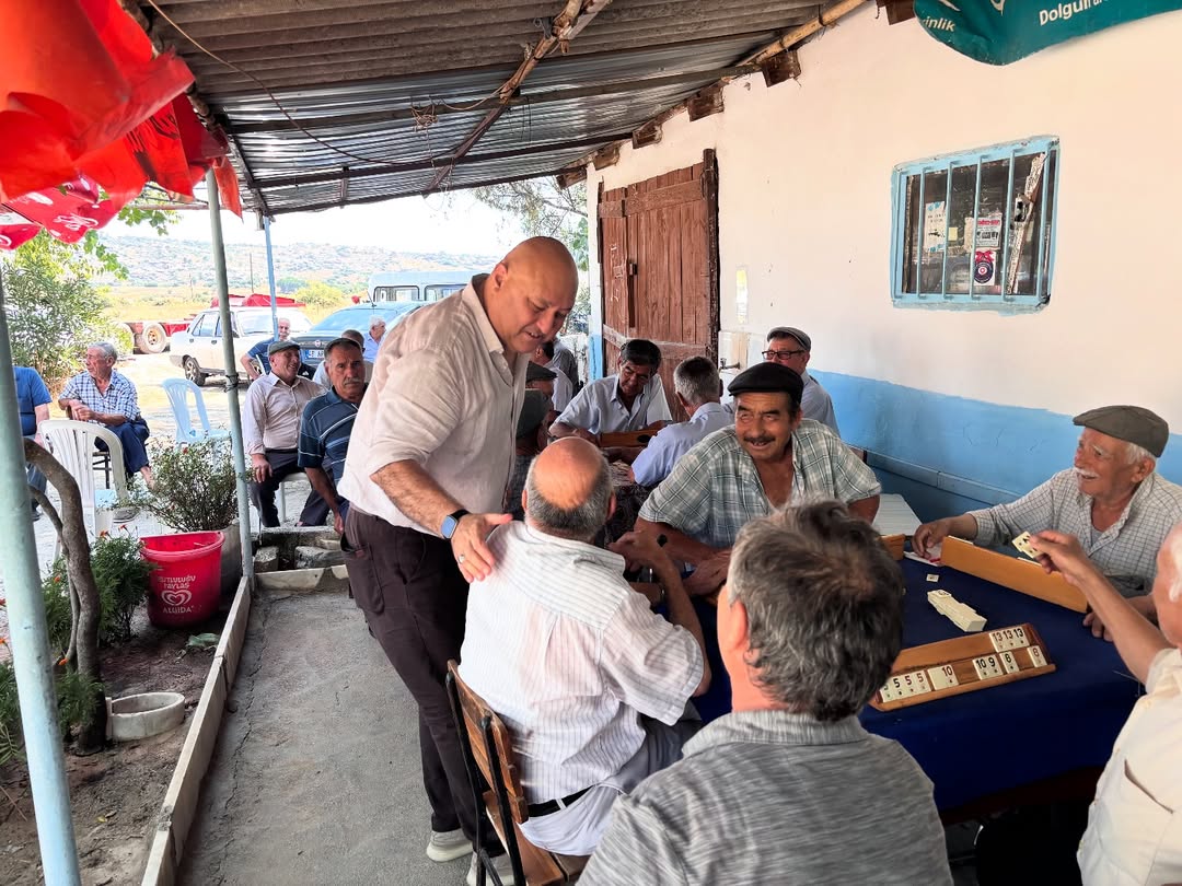 Yatağan Belediye Başkanı Mesut Günay, Hacıbayramlar Mahallesini Ziyaret Etti