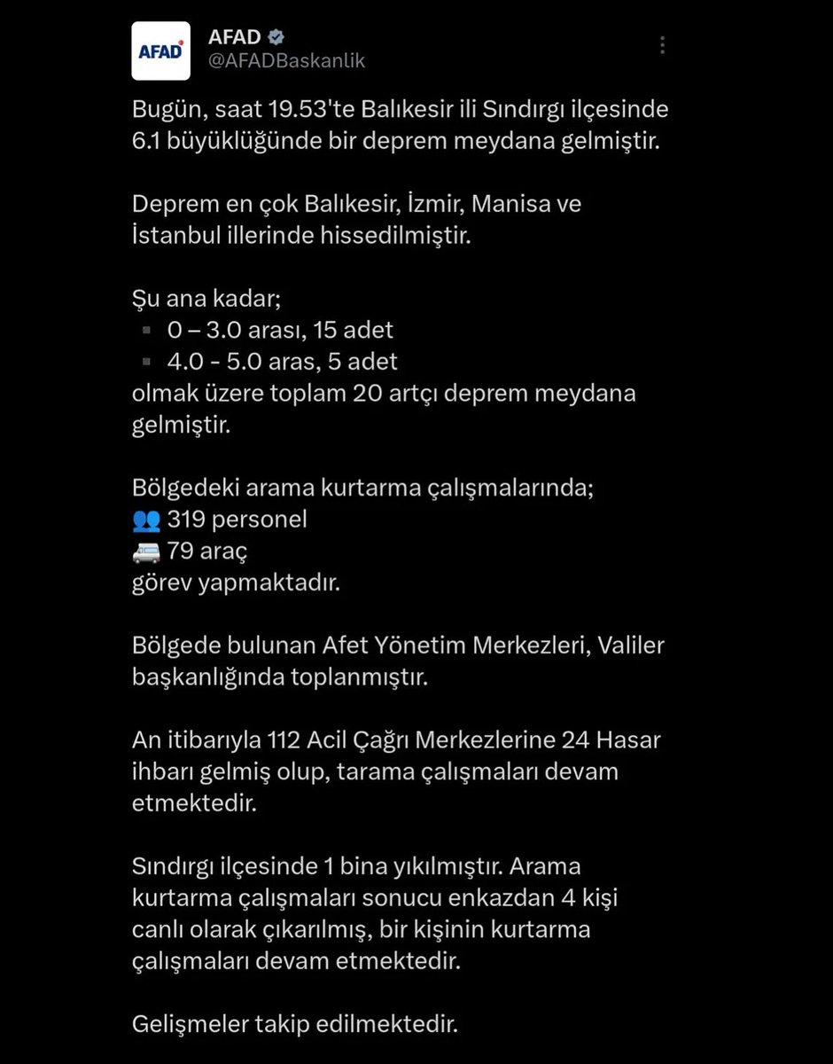 Muğla'da Afet ve Acil Durum Yönetimi: Gelişmeler Takip Ediliyor