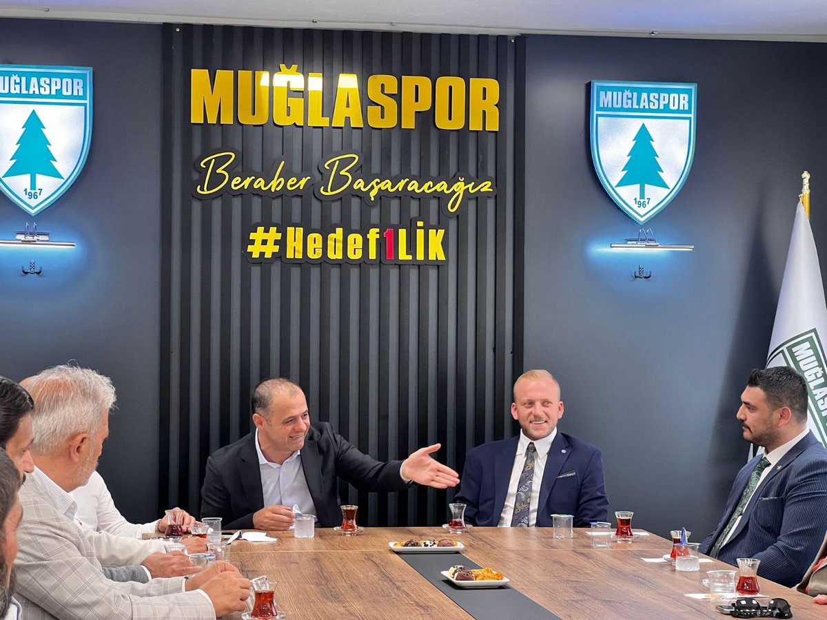 MHP Muğla Delegasyonu, Muğlaspor'u Ziyaret Etti