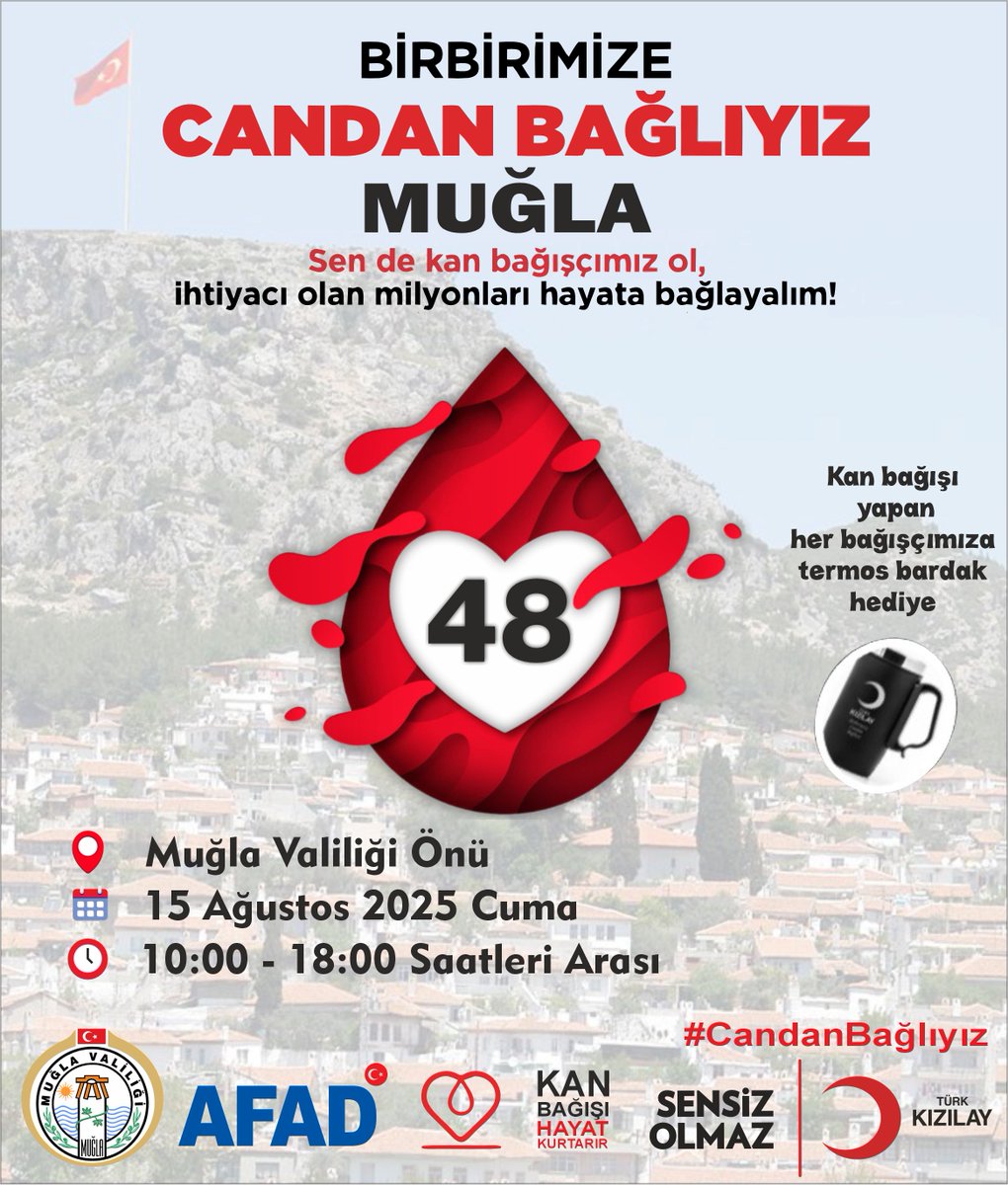 Muğla'da Kan Bağışı Kampanyası: Hayat Kurtarmak İçin Bir Çağrı