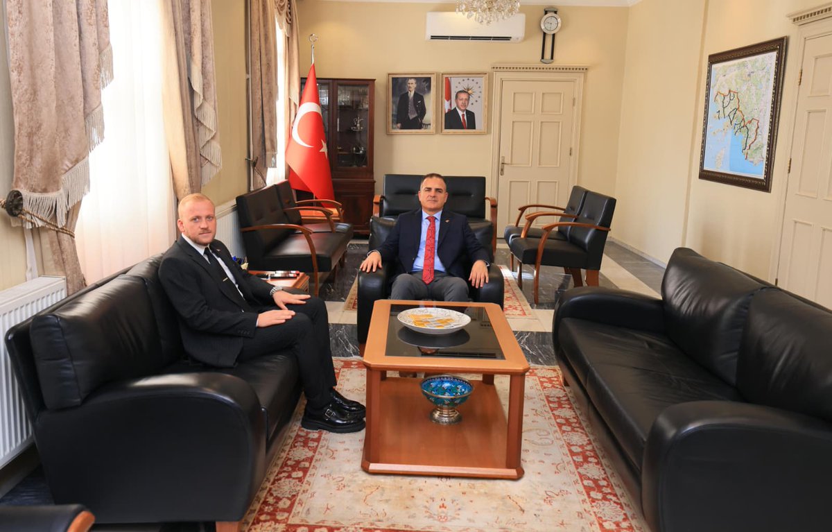 MHP Muğla İl Başkanı Akbıyık'ı Ziyaret Etti
