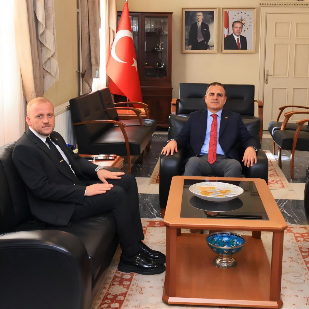 MHP Muğla İl Başkanı Demirel, Muğla Valisi Akbıyık'ı Ziyaret Etti