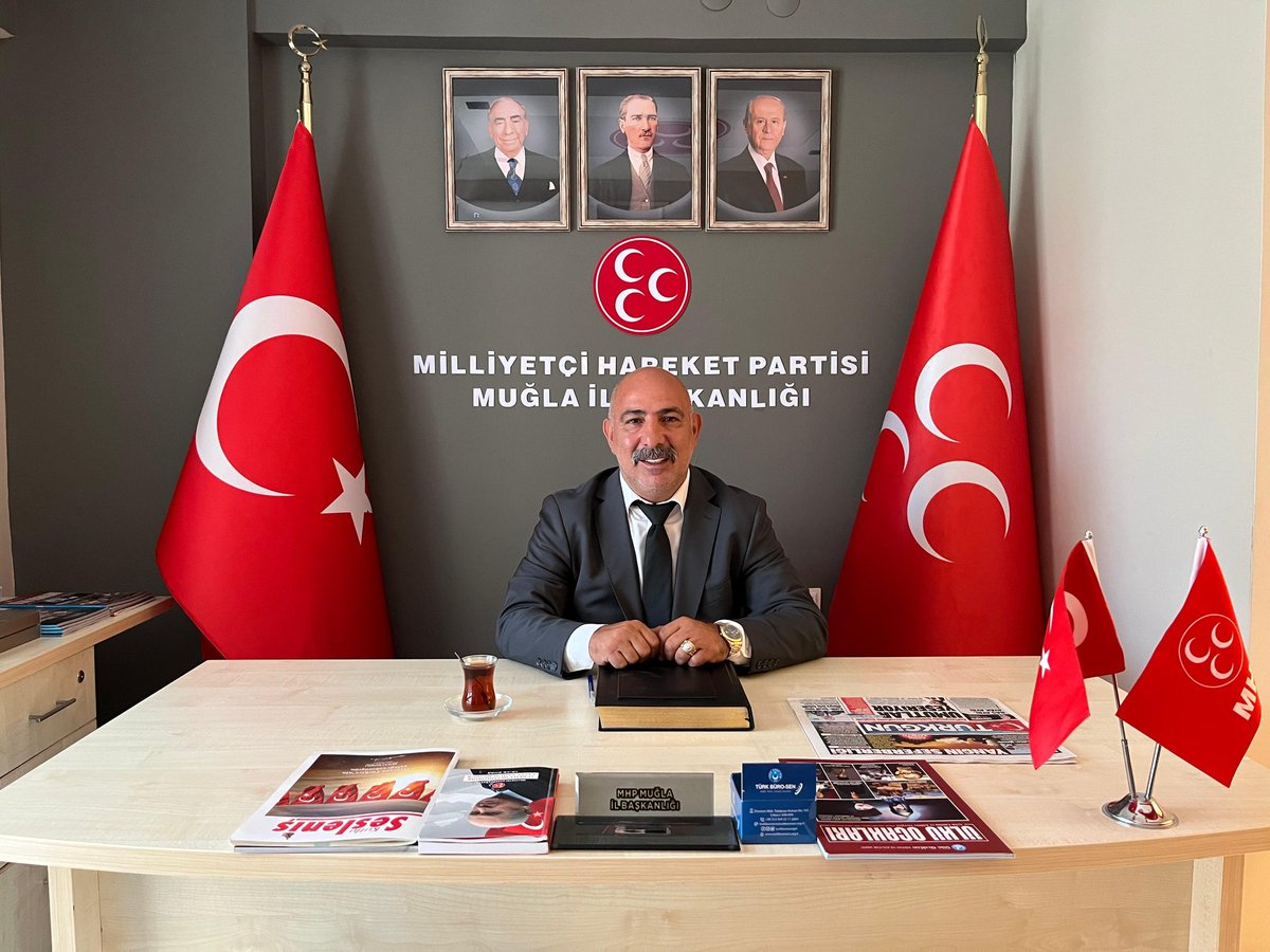 MHP Muğla İl Başkanlığı'nda Nöbet Duruşu