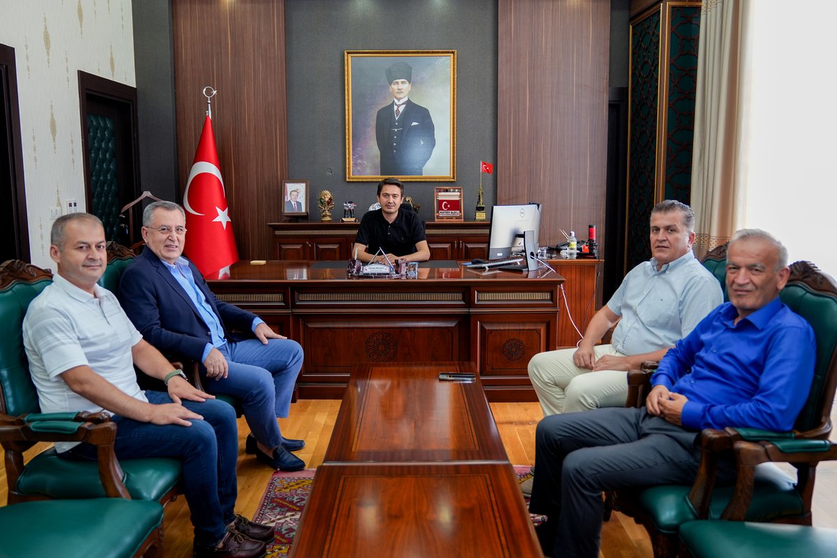 Seydikemer'i Ziyaret Eden FTSO Heyeti Kaymakam ile Bir Araya Geldi