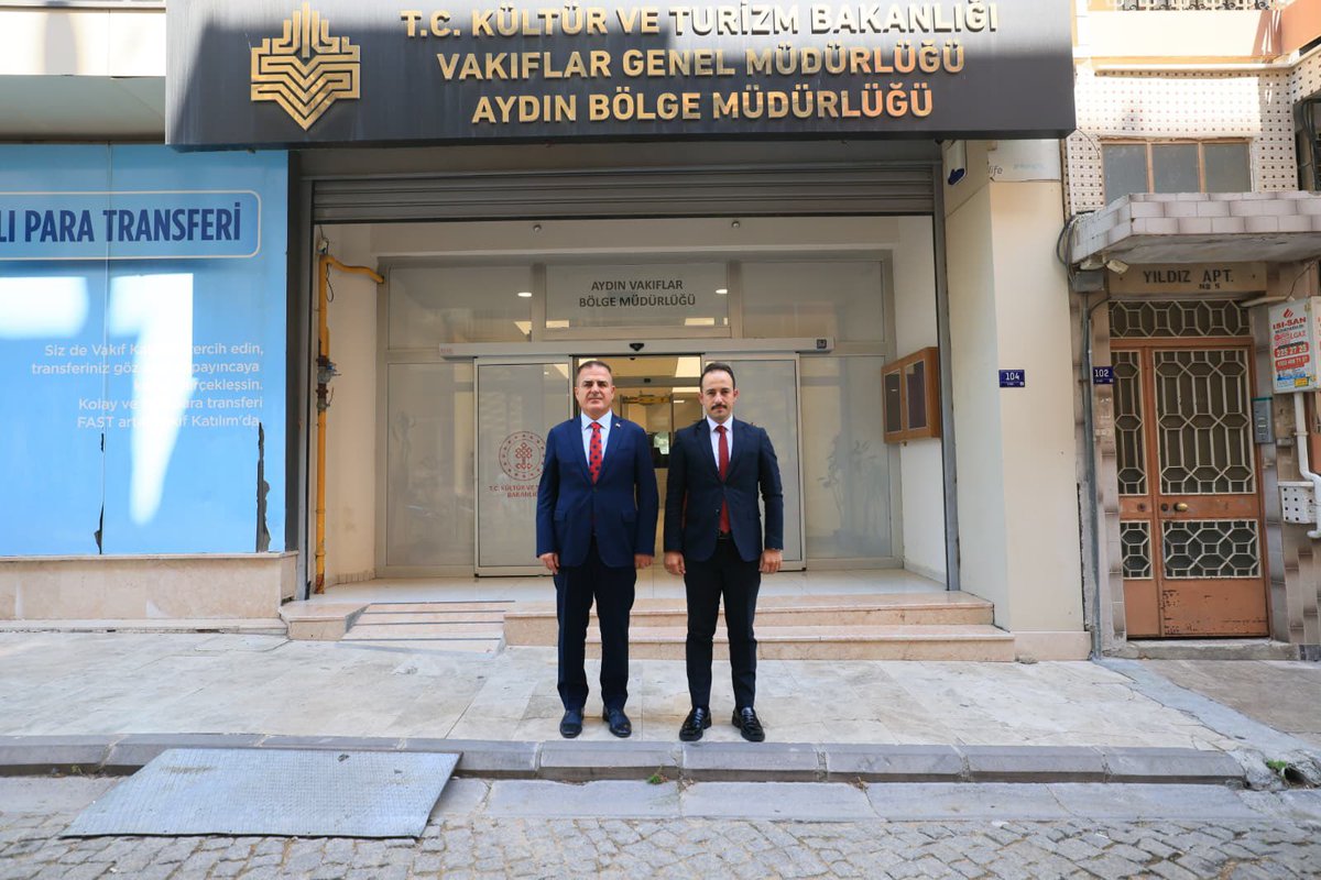 Vali Akbıyık, Vakıflar Bölge Müdürü ile İstişarelerde Bulundu