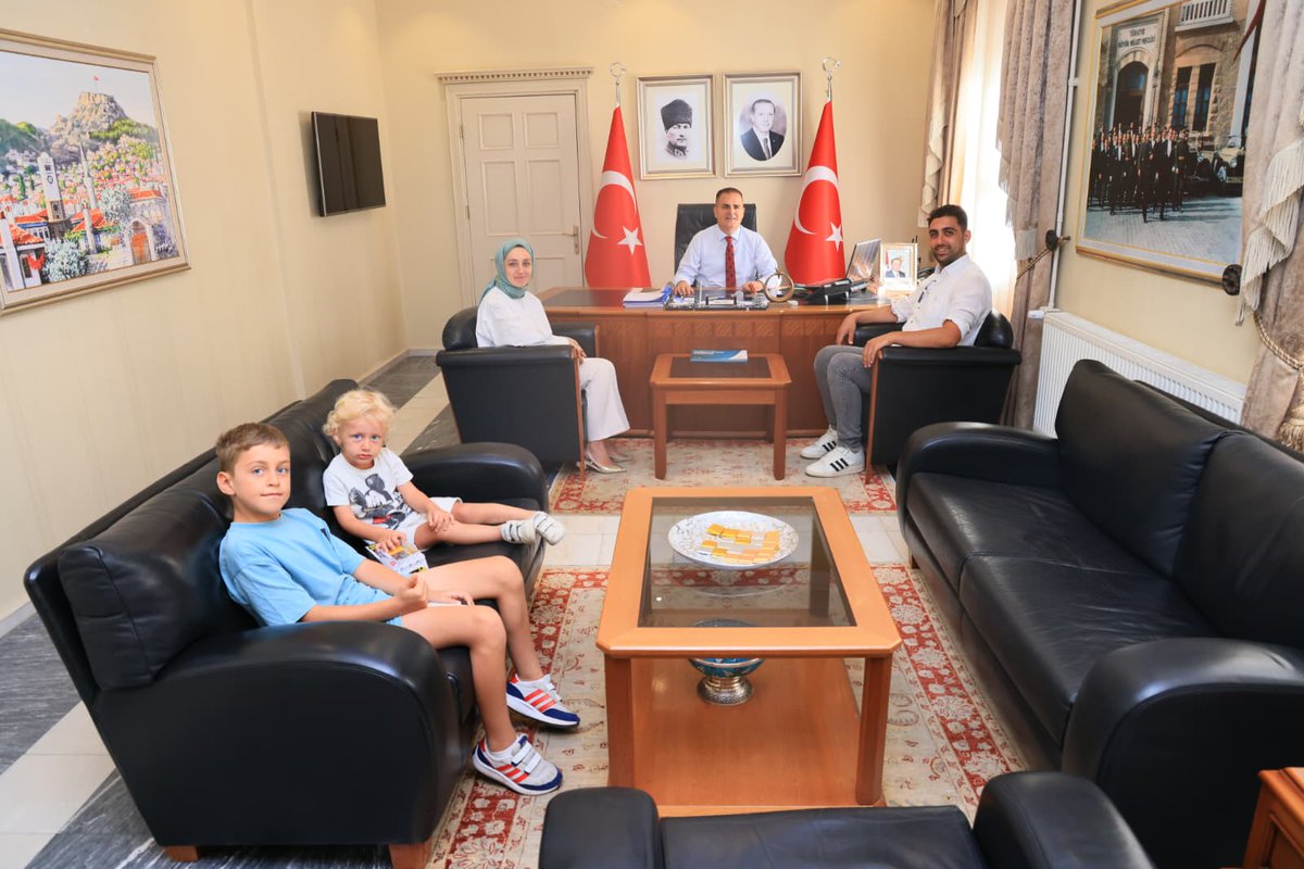 15 Temmuz Gazisi Öğretmen, Muğla Valisi'ni Ziyaret Etti