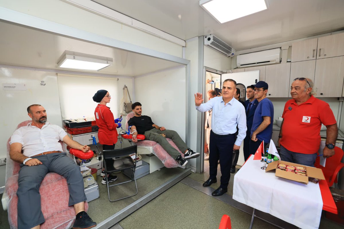 Muğla'da Kan Bağışı Kampanyasına Vali Desteği