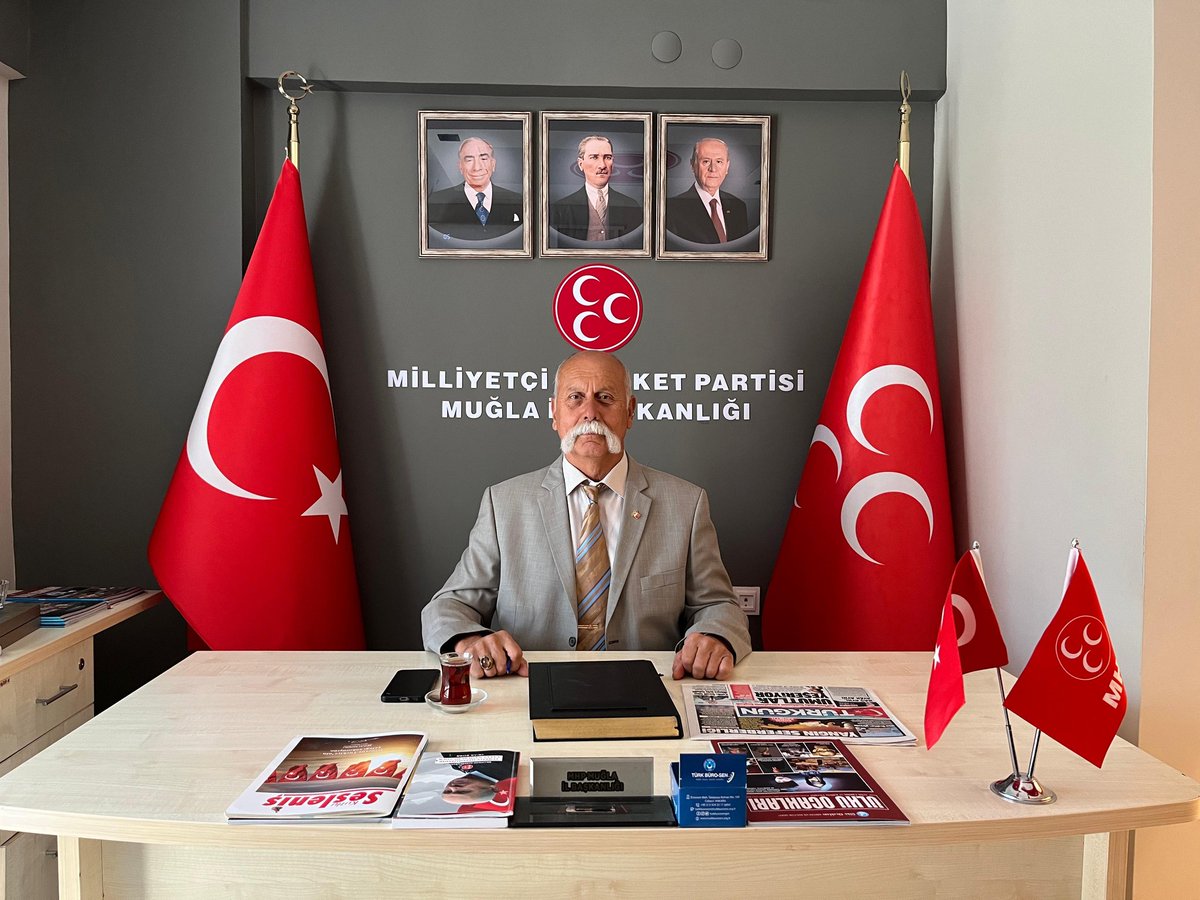 MHP Muğla İl Başkanlığı'nda TÜRK Dünyası Sohbetleri