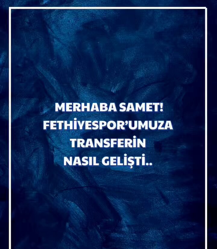 Fethiye Spor'a Güç Katacak Tecrübeli Samet Asatekin Fethiye'de