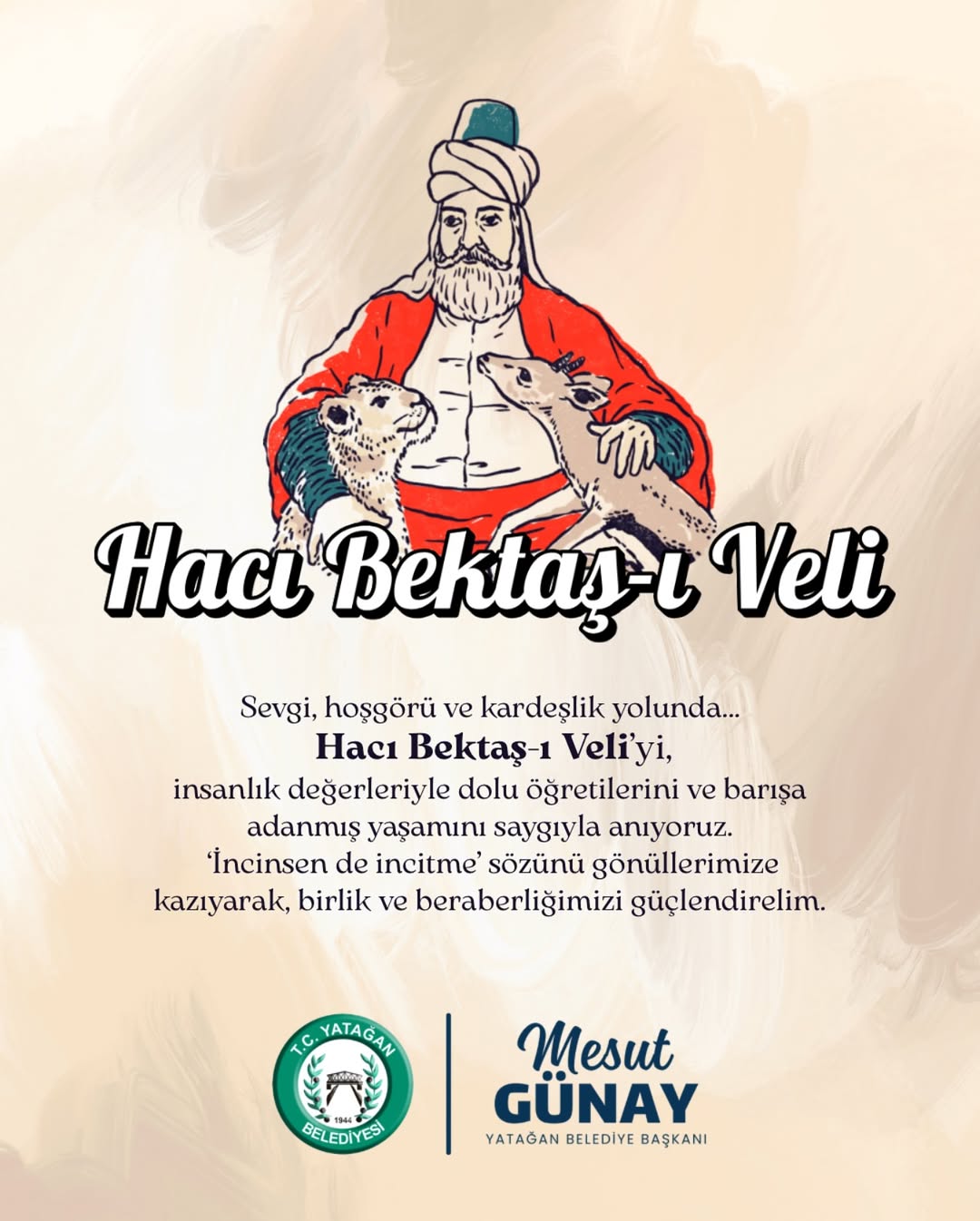 Yatağan Belediyesi Hacı Bektaş Veli’yi Anma Etkinliği Düzenledi