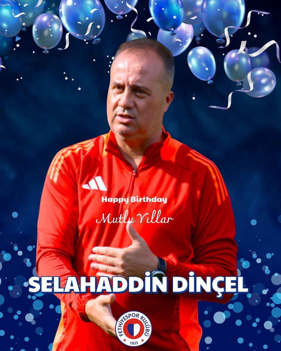 Fethiye Spor Teknik Direktörü Selahaddin Dinçel'in Doğum Günü Kutlandı