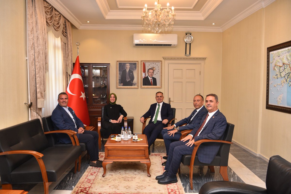 Gençlik ve Spor Bakan Yardımcısı Muğla Valiliğini Ziyaret Etti
