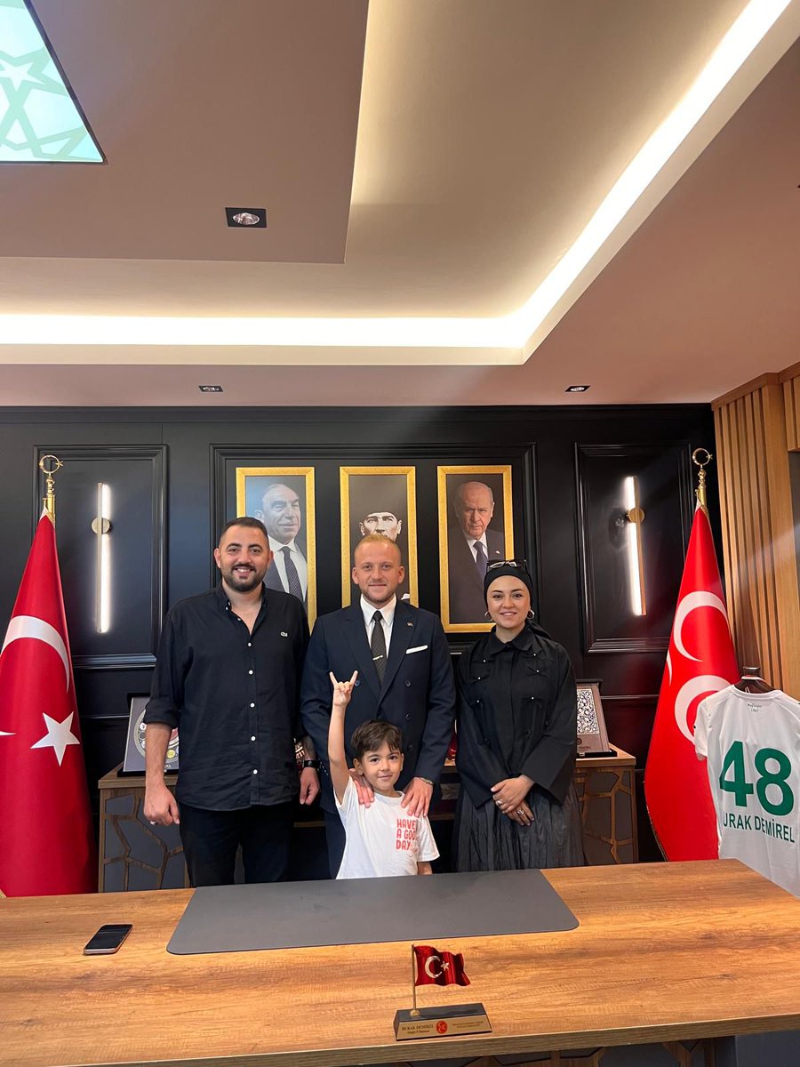 MHP Antalya Delegasyonu, Muğla İl Başkanlığını Ziyaret Etti