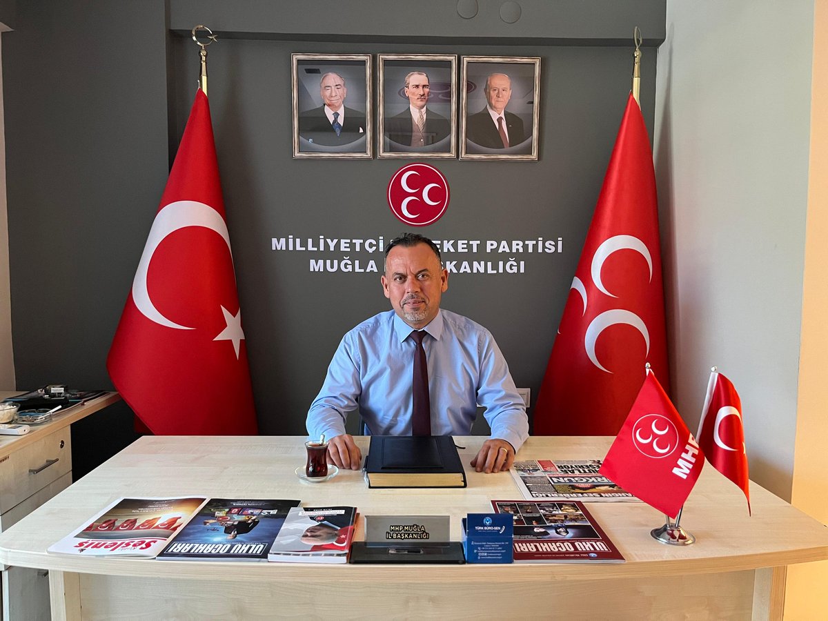 MHP Muğla İl Başkanlığı'nda Nöbet Duruşu