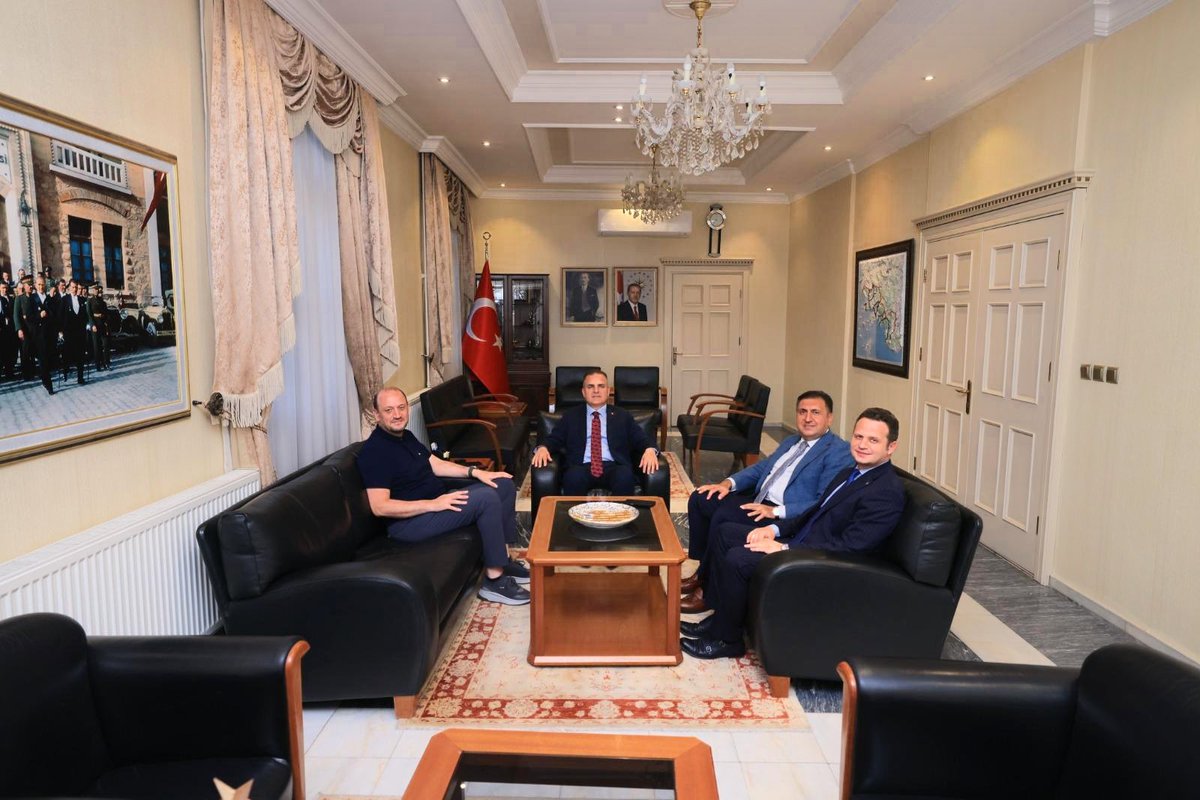 Muğla Valisi Akbıyık'ı Ziyaret Eden Heyetle Eğitim ve İş Dünyası Buluşması