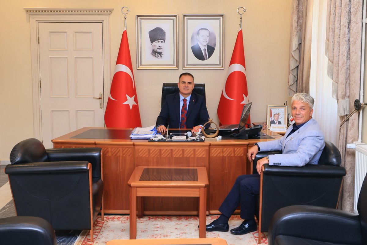 Emekli Tuğgeneral Hasan Paçalı, Muğla Valisi Dr. İdris Akbıyık'ı Ziyaret Etti