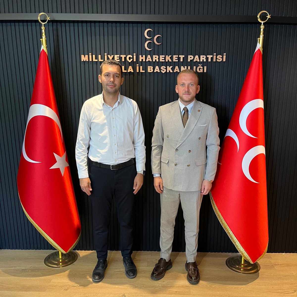 MHP Denizli Heyeti, Muğla İl Başkanı Demirel'i Ziyaret Etti