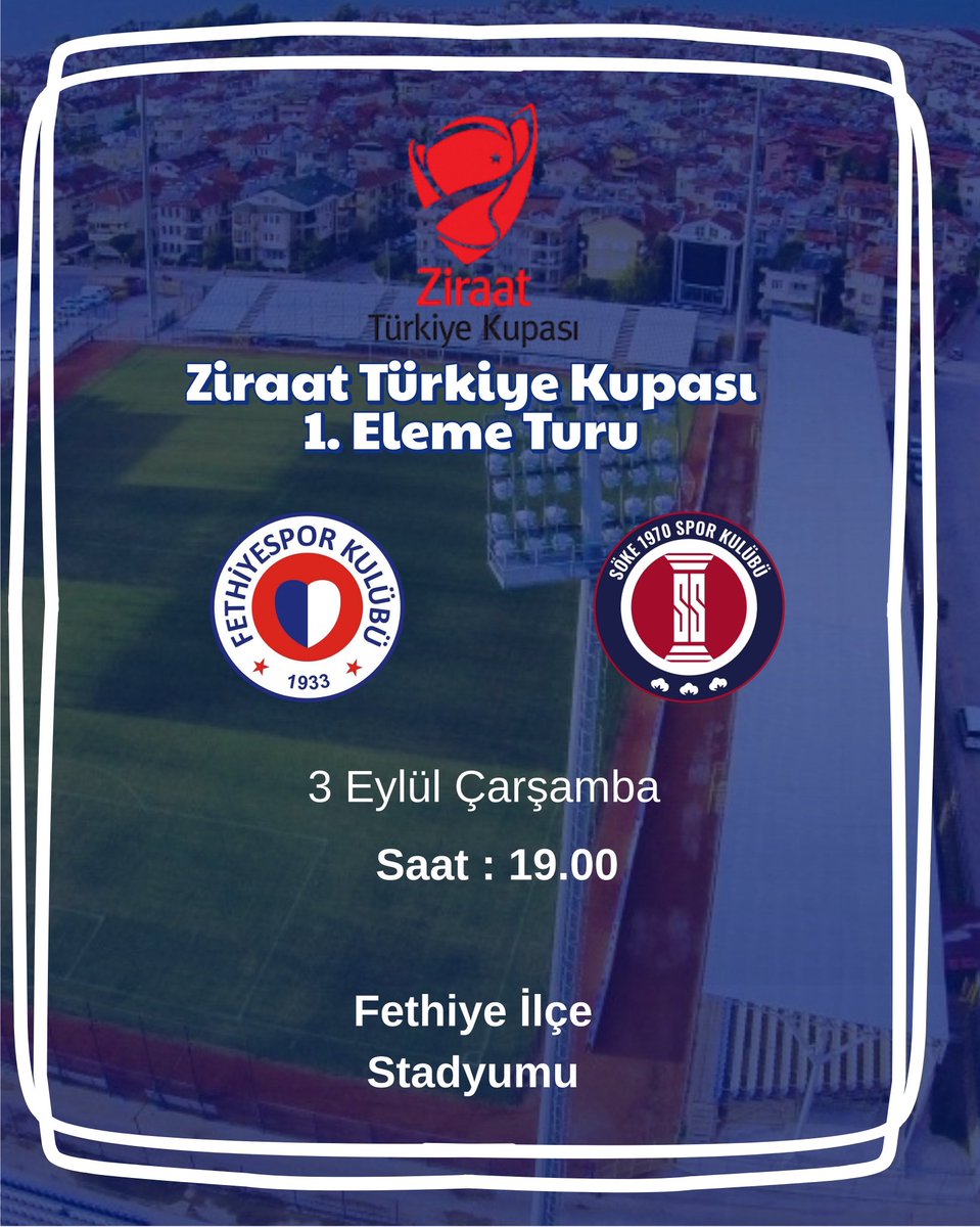 Fethiye Spor, Ziraat Türkiye Kupası'nda Söke 1970 ile Karşılaşacak