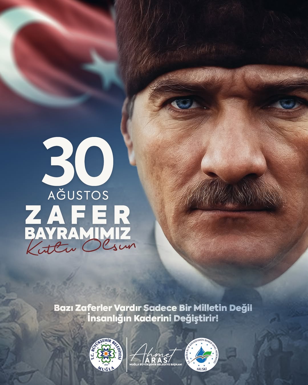 30 Ağustos Zafer Bayramı Coşkusu Muğla'da Yaşandı